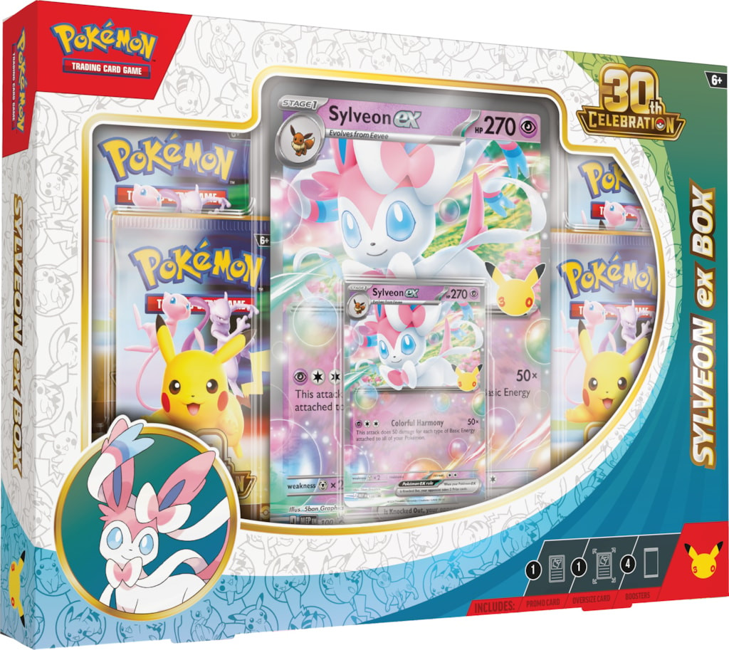 30th celebration Sylveon Ex box